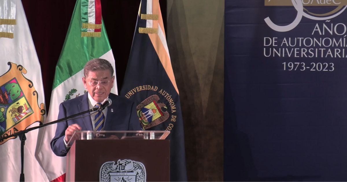 Universidad autónoma de Coahuila celebra sus 50 años de autonomía