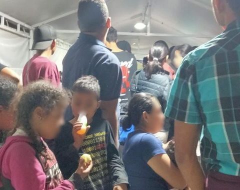 El INM rescató 144 personas que se localizaron en el punto ferroviario conocido como ‘Hermanas’, en el municipio de Escobedo, Coahuila.