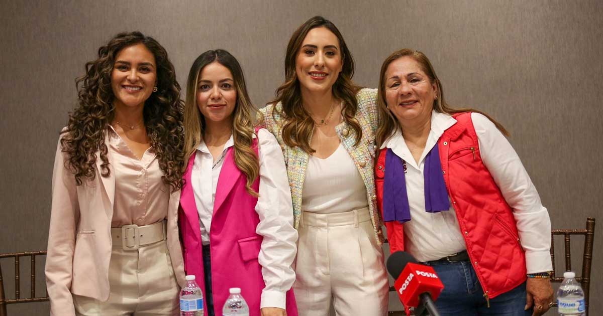 Cecilia Guadiana presentó el manifiesto junto con otras candidatas.