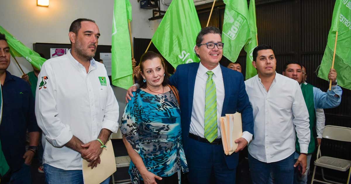 ‘Nacho’ Corona encabezará la planilla del Partido Verde.