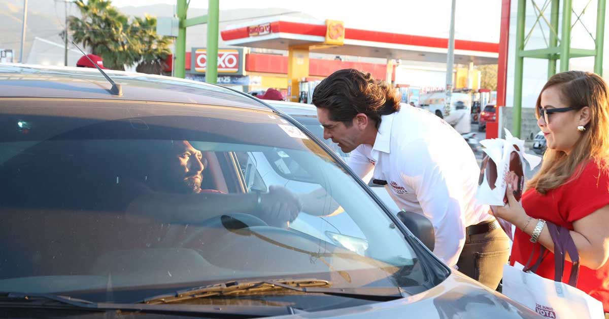 Luis Fernando Salazar recorre Saltillo cada día.