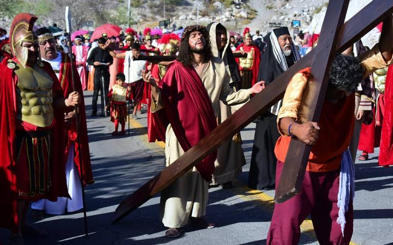 Más de 40 actores participarán en el viacrucis.