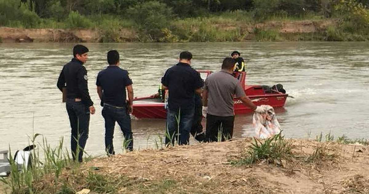 Un pescador fue quien encontró el cuerpo en el Río Bravo.