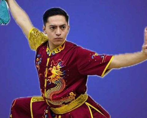 Marcos López, maestro de Wushu