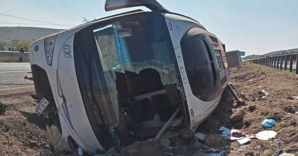 El accidente ocurrió sobre la carretera San Luis Potosí – Querétaro