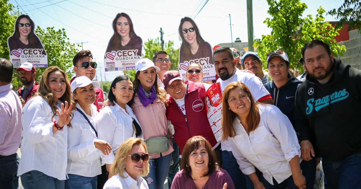 Cecilia Guadiana es la candidata de Morena al Senado.