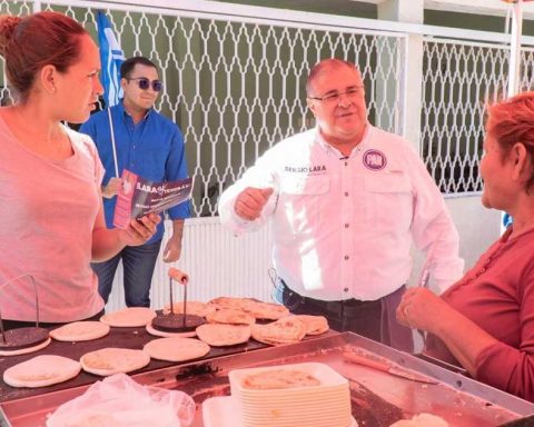 El candidato Sergio Lara asegura que tiene muestras de apoyo de la ciudadanía.