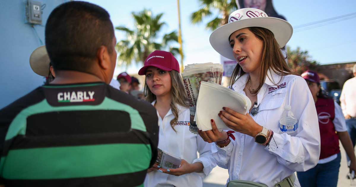 Cecilia Guadiana compartió sus propuestas con los ciudadanos.