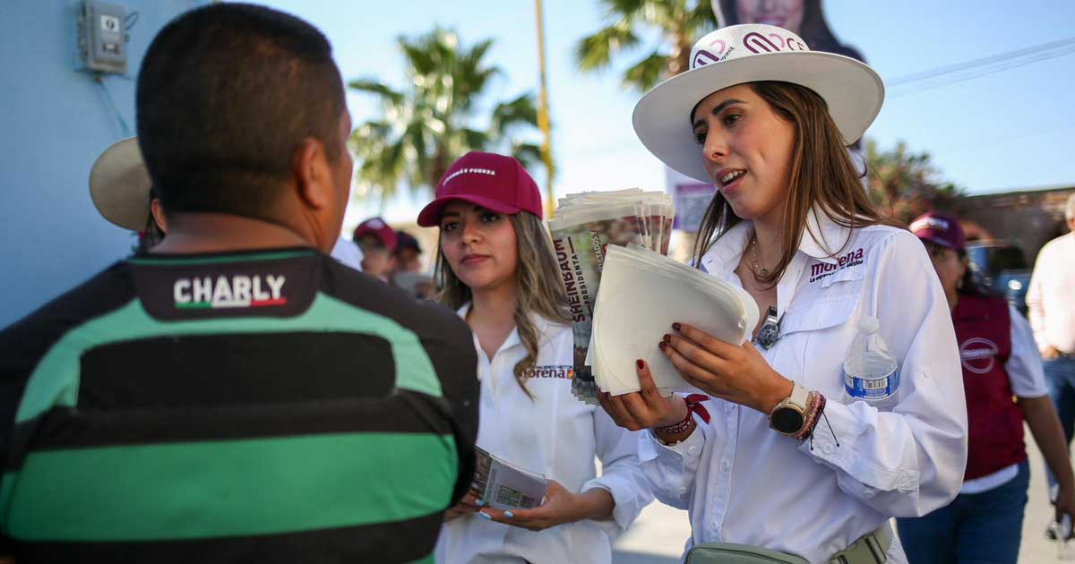 Cecilia Guadiana compartió sus propuestas con los ciudadanos.