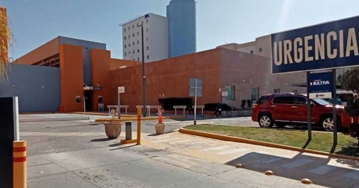 El bebé fue llevado de emergencia al Hospital Ángeles.