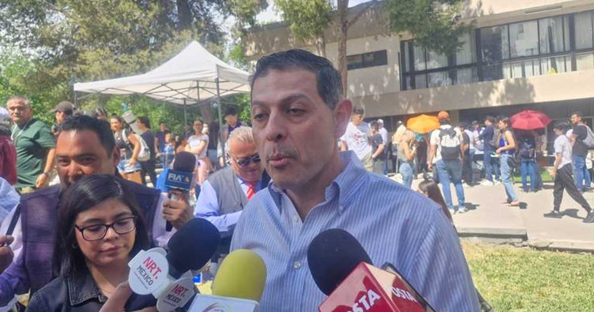 El rector de la UAdeC, Octavio Pimentel.