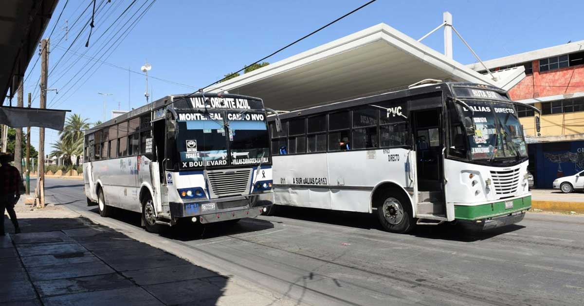 Las rutas de transporte siguieron con sus horarios habituales.