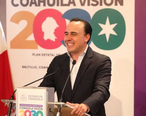 El gobernador Manolo Jiménez
