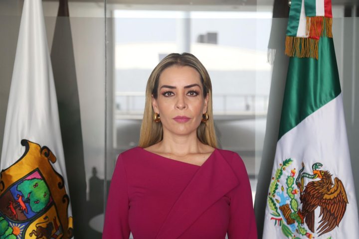 La senadora Verónica Martínez García