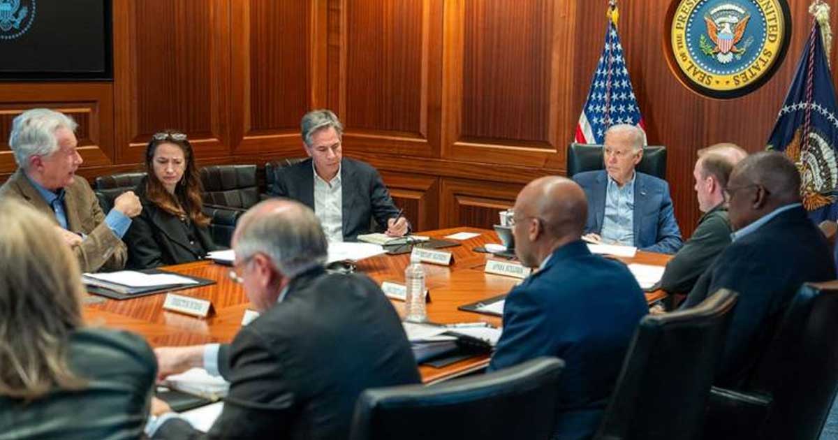 El presidente de Estados Unidos Joe Biden mostró su respaldo a Israel.