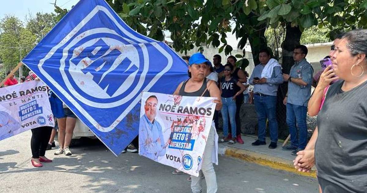 El candidato fue asesinado durante un recorrido