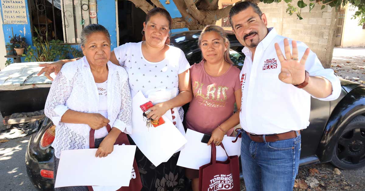 Shamir Fernández, candidato de Morena a la alcaldía de Torreón.