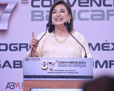 Xóchitl Gálvez en la 87 Convención Bancaria.