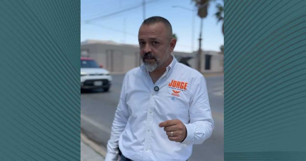 Jorge Torres Bernal, candidato de Movimiento Ciudadano