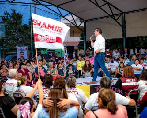 Shamir Fernández Hernández, candidato por la Coalición Sigamos Haciendo Historia en Coahuila (MORENA y PT).