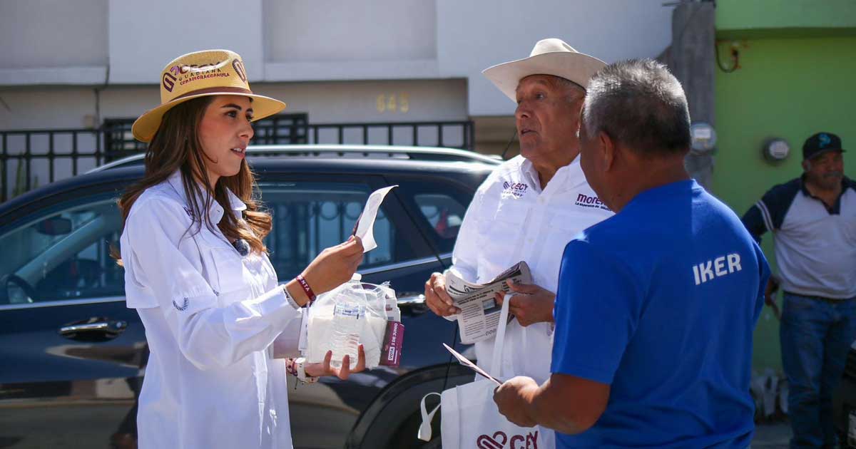 Cecilia Guadiana, candidata al Senado.