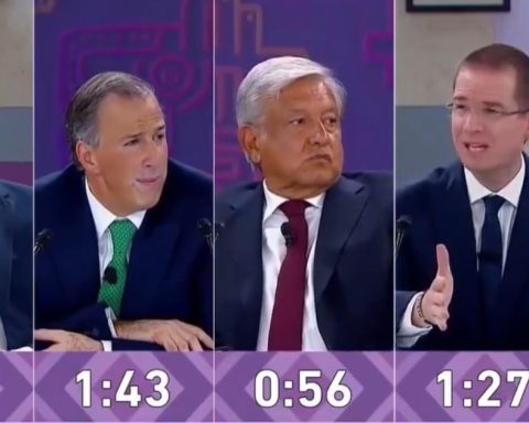 Debate presidencial de 2018.