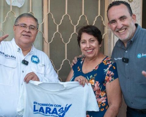 Sergio Lara, candidato del PAN a la alcaldía de Torreón.