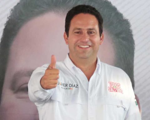 Javier Díaz, candidato a alcalde de Saltillo.