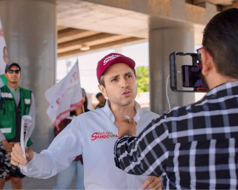 José Refugio Sandoval, candidato por el 05 Distrito Federal.