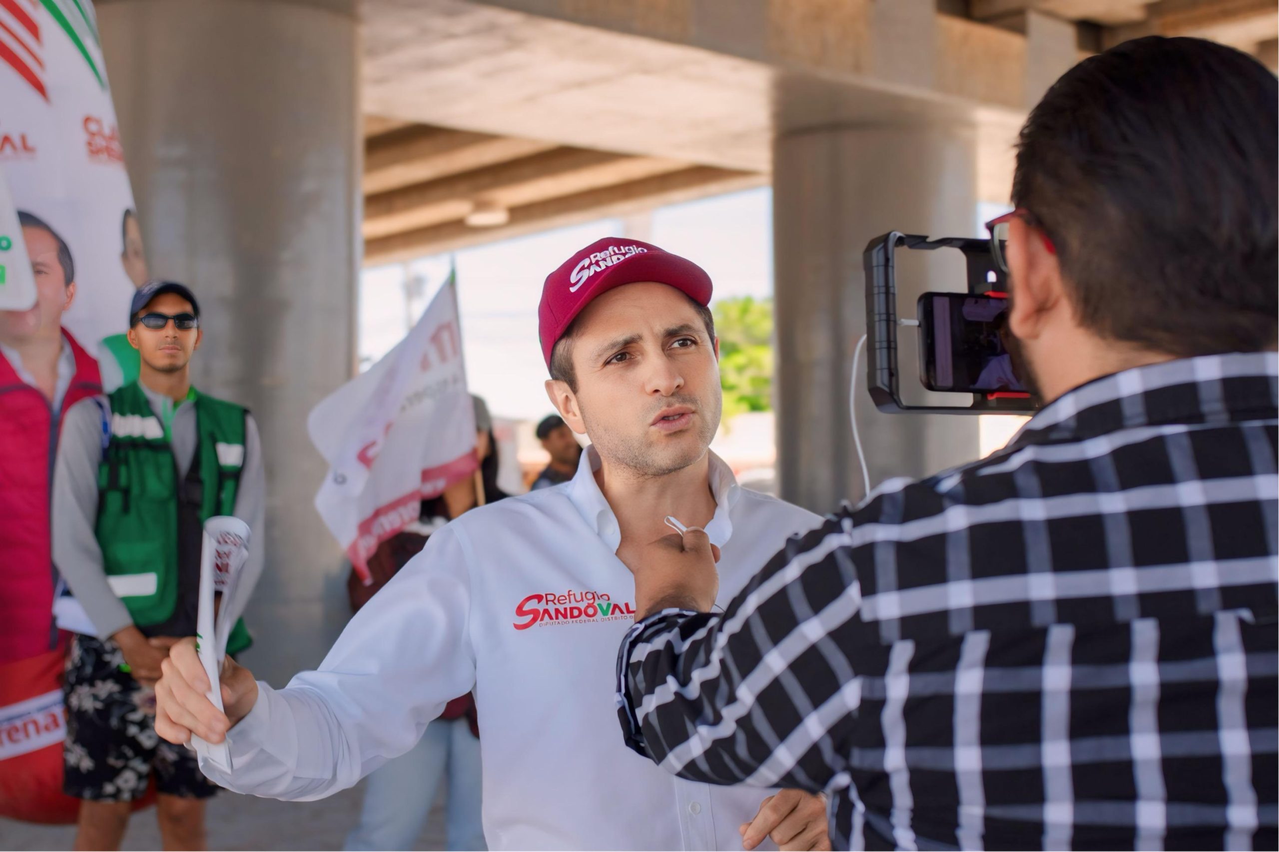 José Refugio Sandoval, candidato por el 05 Distrito Federal.