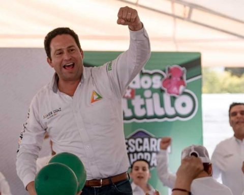 Javier Díaz, candidato a la alcaldía de Saltillo.