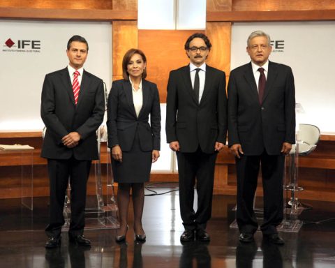 Debate presidencial 2012.