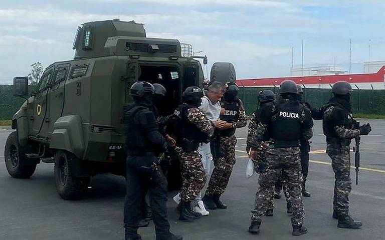 Detención en Ecuador.