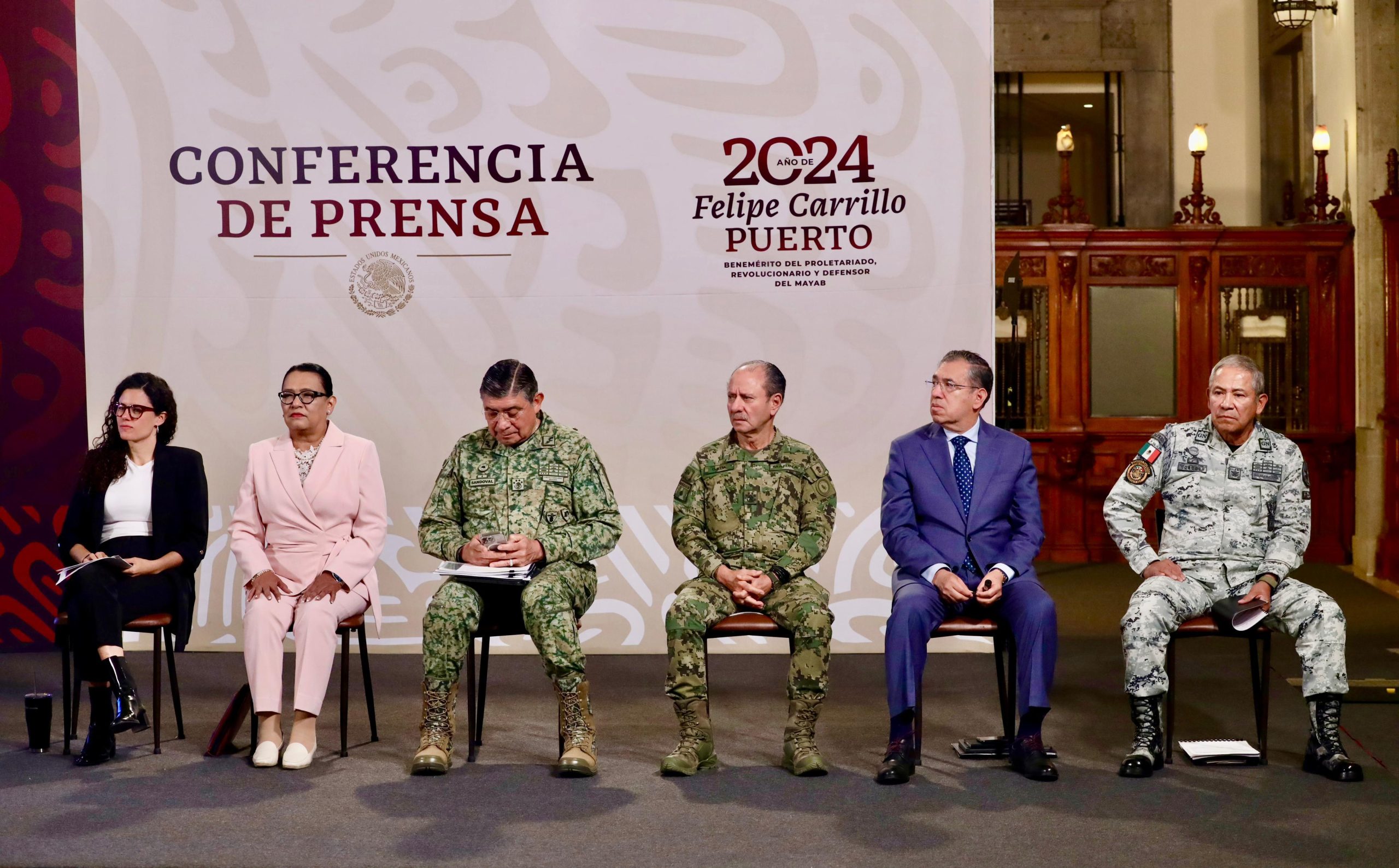Durante la conferencia matutina del presidente Andrés Manuel López Obrador.