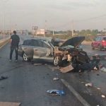 Accidente en la carretera Torreón-San Pedro.