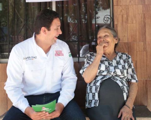 Javier Díaz, candidato a alcalde de Saltillo.