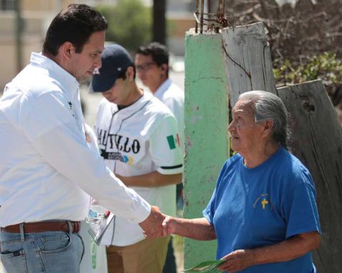 Javier Díaz, candidato a alcalde de Saltillo.