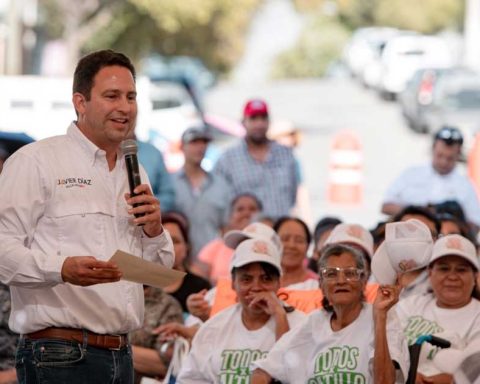 Javier Díaz, candidato a alcalde de Saltillo.