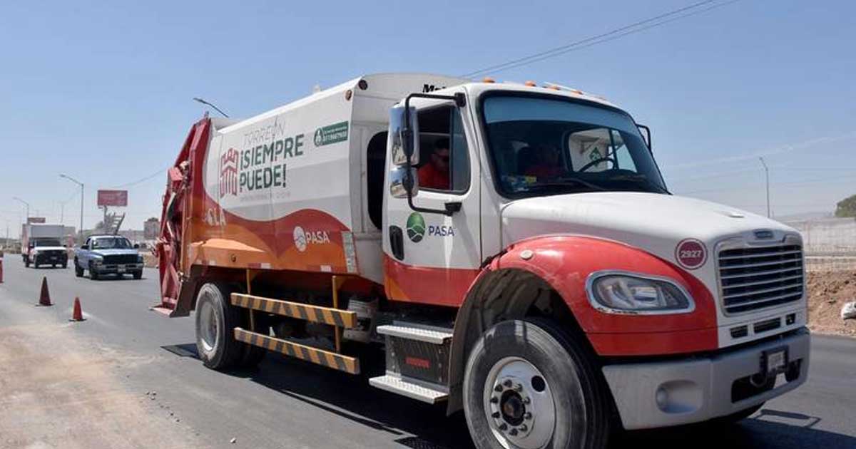 PASA se encarga de la recolección de basura en Torreón.