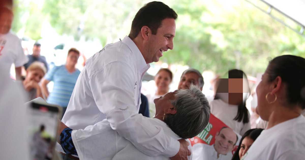 Javier Díaz, candidato a alcalde de Saltillo.