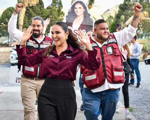 Alejandra Salazar, candidata de Morena a la alcaldía de Saltillo.