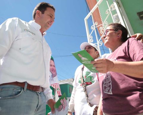 Javier Díaz, candidato a la alcaldía de Saltillo.