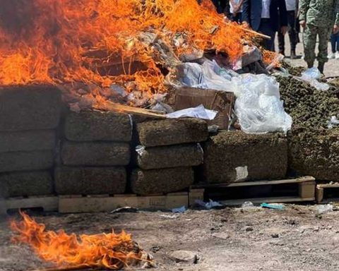 La incineración de los narcóticos fue en Saltillo.