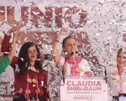 Claudia Sheinbaum, candidata a la presidencia.