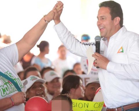 Javier Díaz, candidato a la alcaldía de Saltillo.