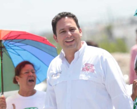 Javier Díaz, candidato a la alcaldía de Saltillo.