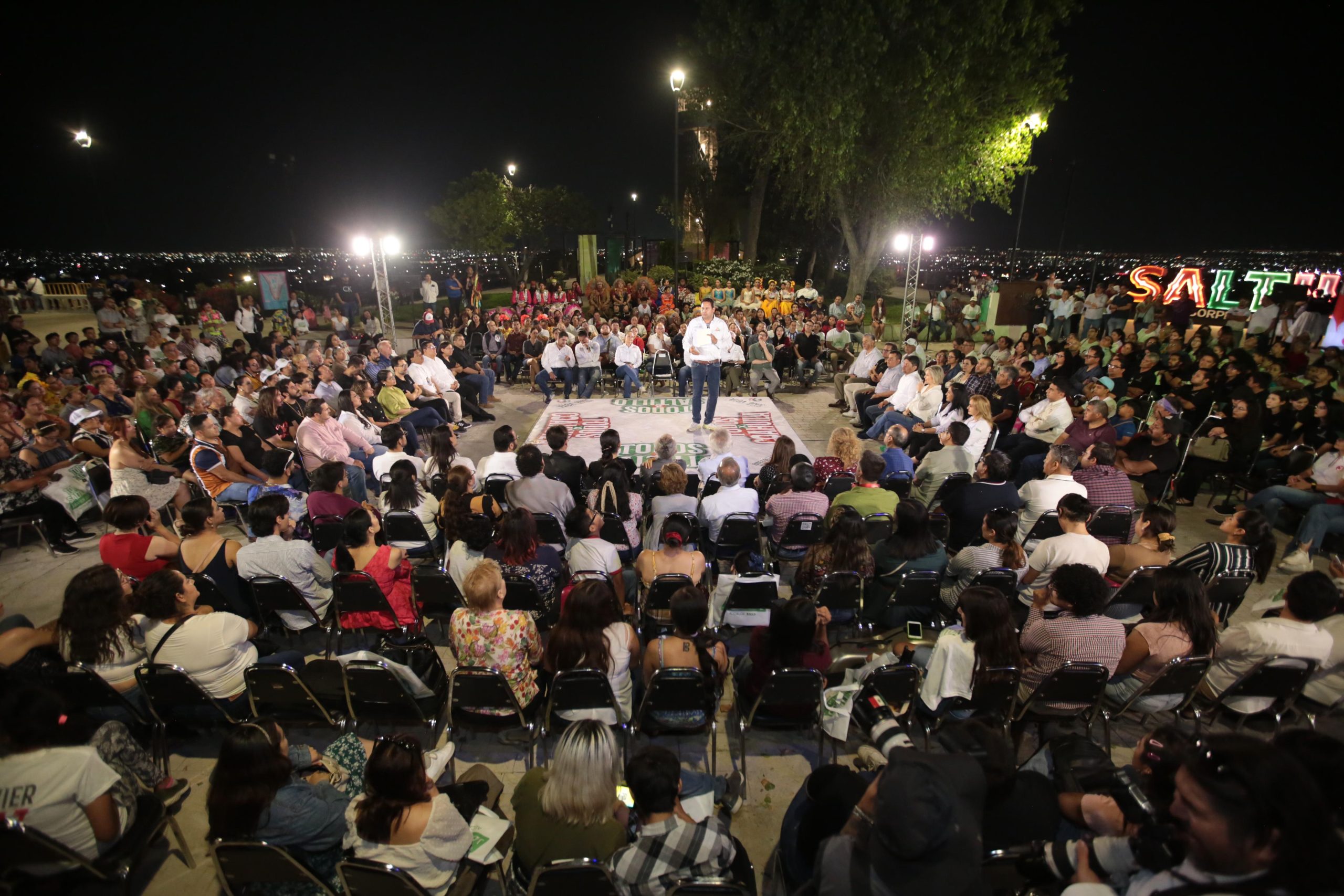 El candidato Javier Díaz