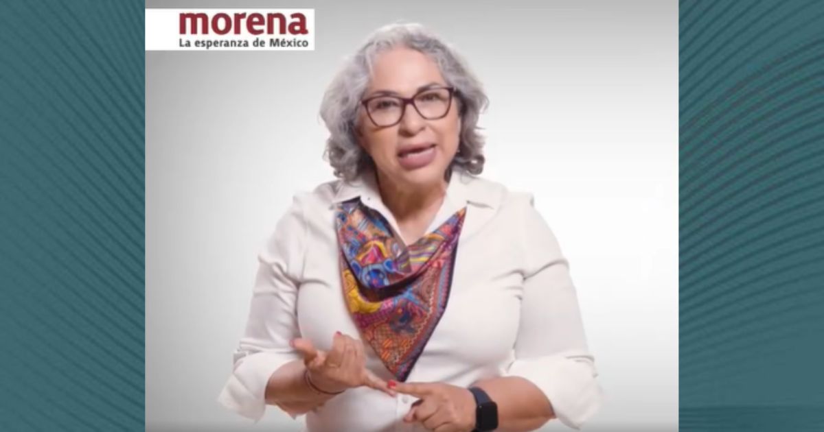 Rita Ozalia Rodríguez, candidata al Senado por Morena