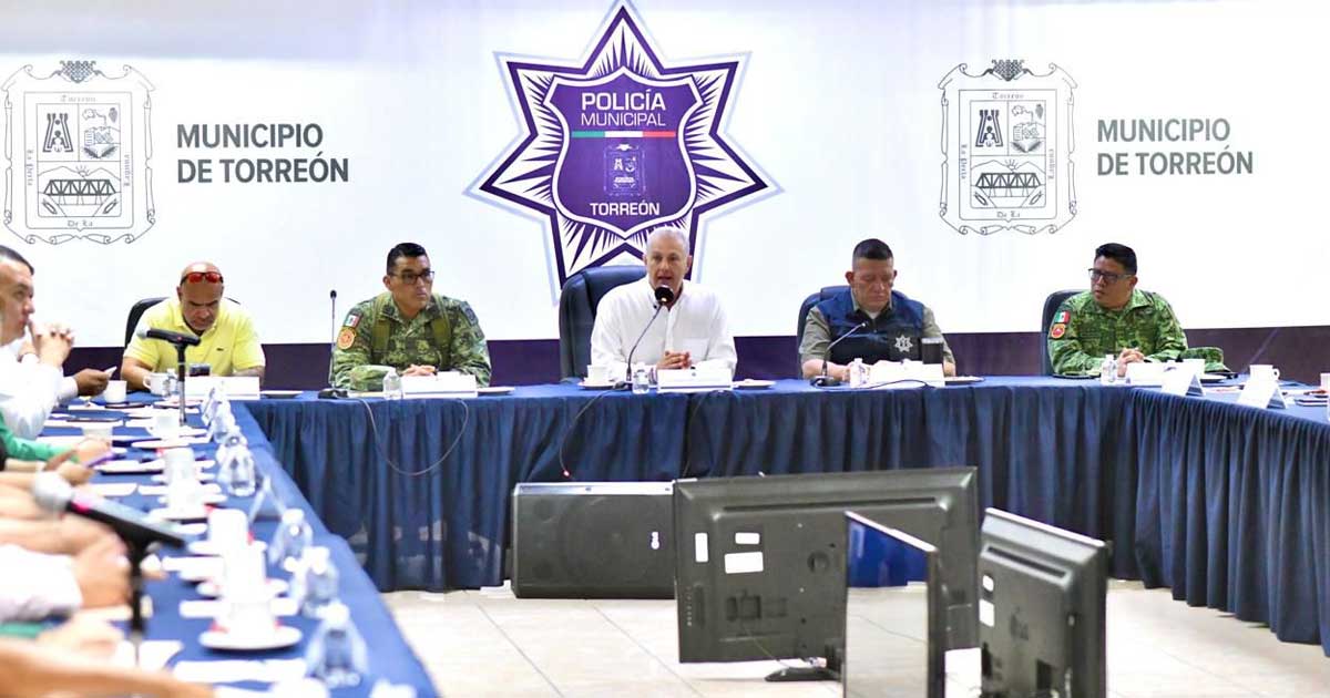 Reunión de seguridad.