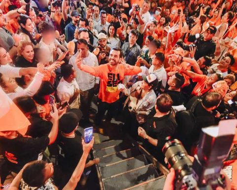 Jorge Álvarez Máynez, candidato de MC a la presidencia.